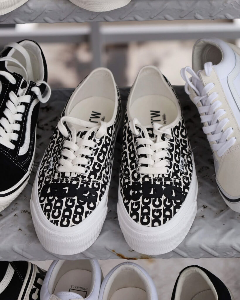CDG and OTW by Vans Team Up for a Graphic Take on the Authentic