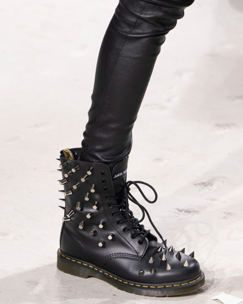Dr. Martens and Junya Watanabe Reimagine the 1490 Boot Through a Bold, Cubist Lens